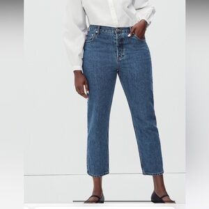 Everlane Women's Straight Leg Jeans - Blue